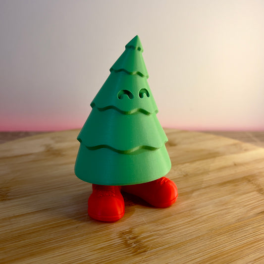 Kerstboom met schoentjes